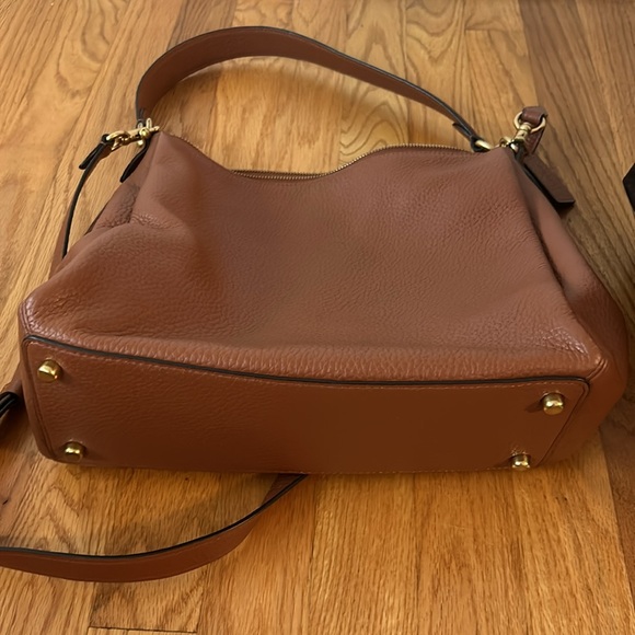 Coach Brown Leather Shoulder Bag - Picture 8 of 10